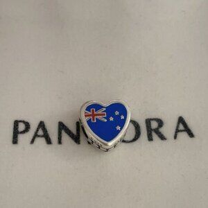 Pandora New Zealand Flag Exclusive Charm Bead